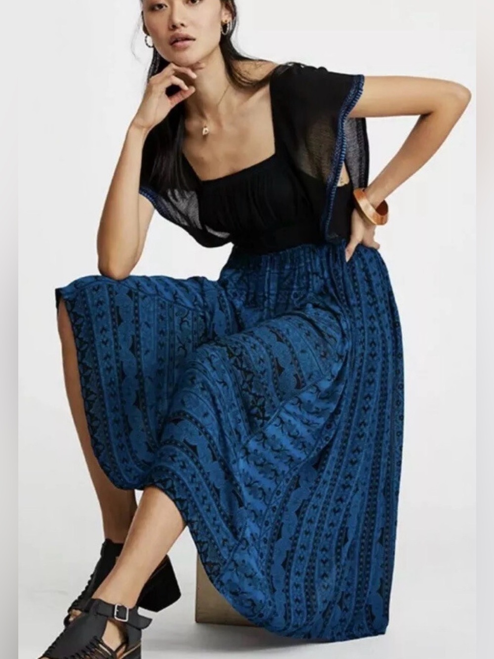 Free People In Search of Paradise Dress, Size S